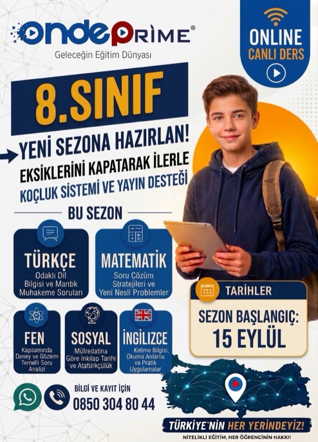 8. Sınıf Yeni Sezon Paketi afişi