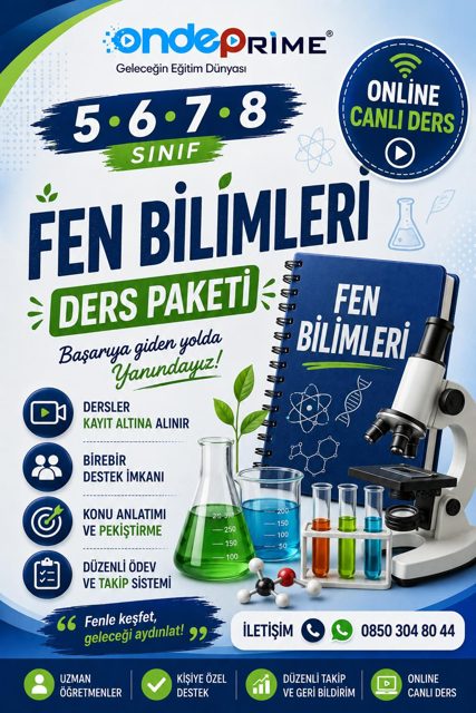 Fen Bilimleri Ders Paketi afişi